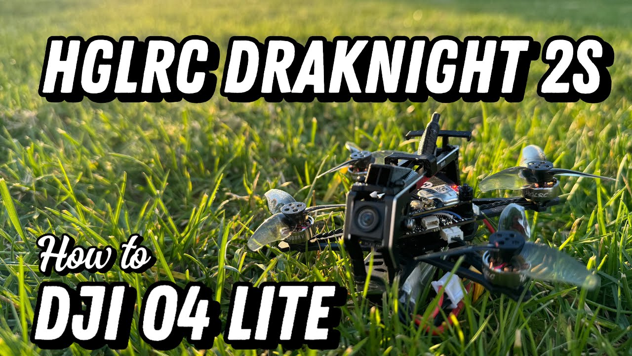 Transforming the Smallest Freestyle FPV Drone to 4K60 | DJI O4 Lite | HGLRC Draknight