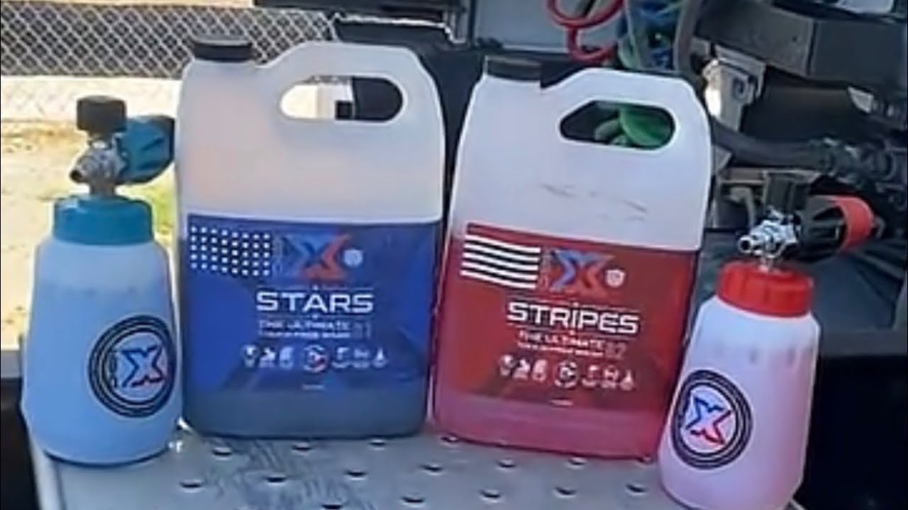 I will teach you-And you will be power-washing like a pro with foam canons And the touchless soaps 