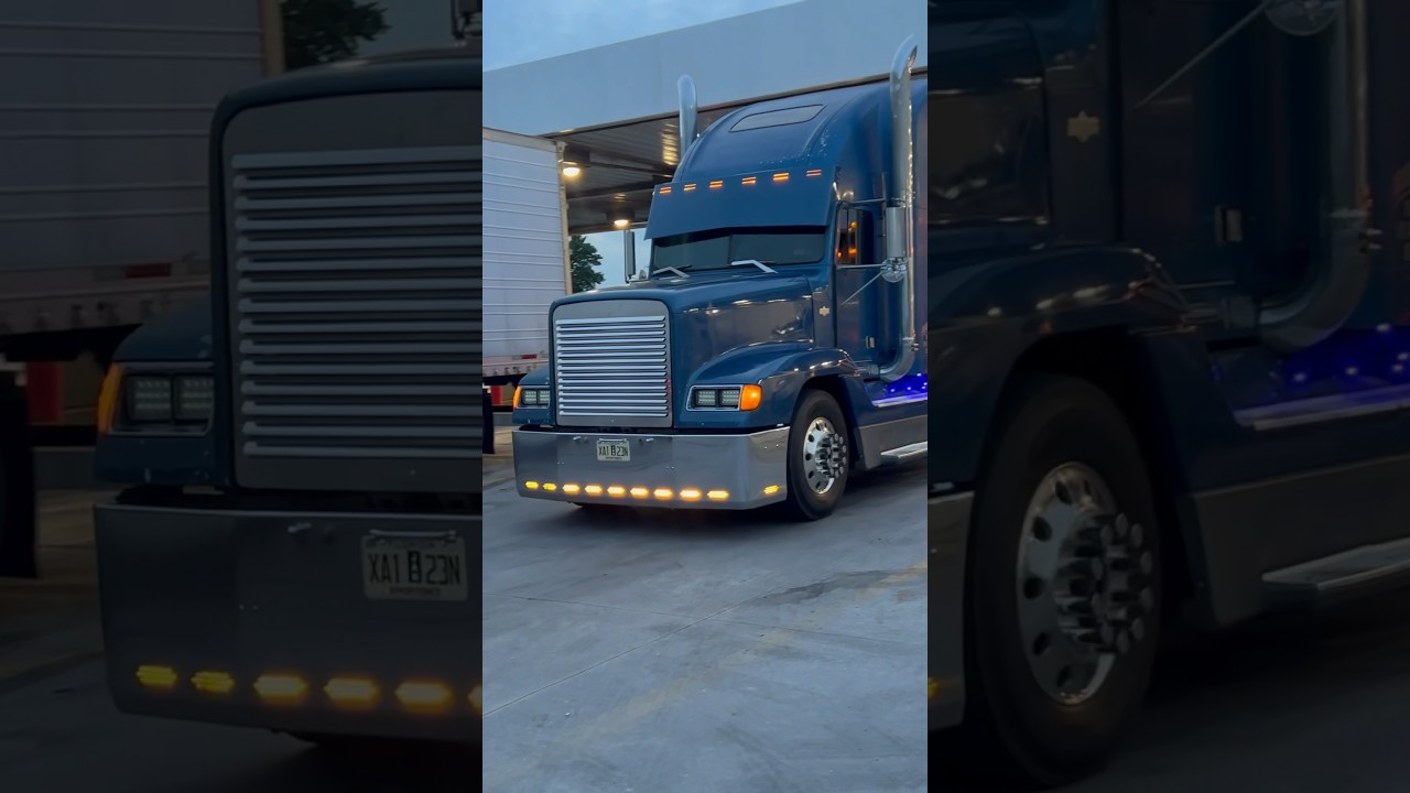 #freightliner #fld120 #workingclass #chickenlights #floridaboyz #detroit #12.7