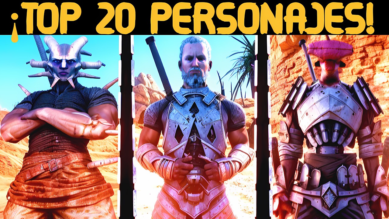 Top 20 PERSONAJES más FUERTES de KENSHI