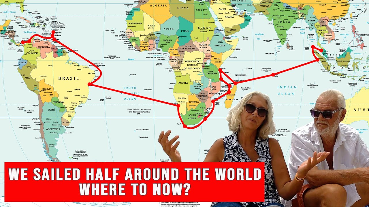 We sailed half around the world. Where to now?