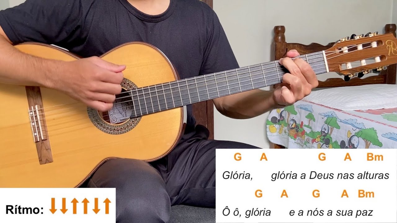 GLÓRIA, NA DANÇA DA VIDA (hino de louvor) | como tocar no violão [letra e cifra]