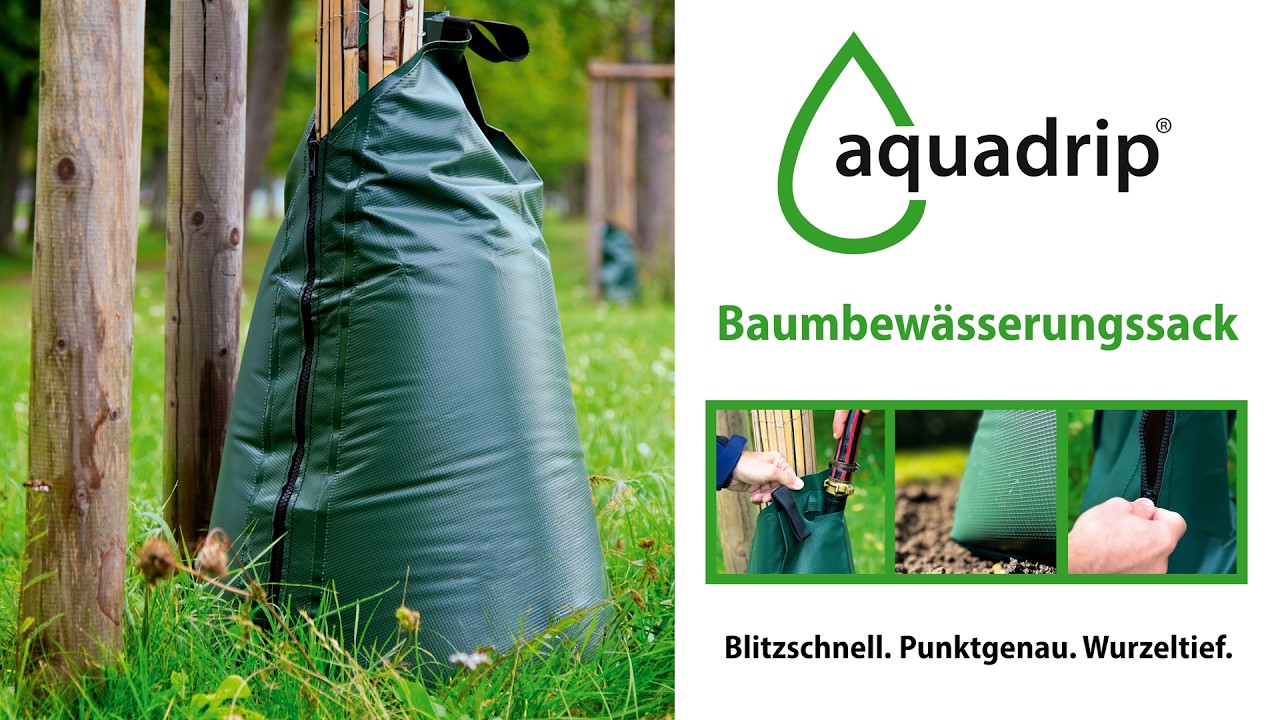 Aquadrip® Baumbewässerung von Zill - Blitzschnell. Punktgenau. Wurzeltief