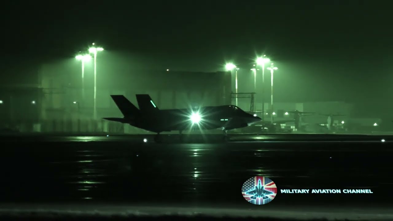 0700AM:  Israeli F-35’s Depart Full Afterburners (Delivery Flight) RAF Mildenhall 