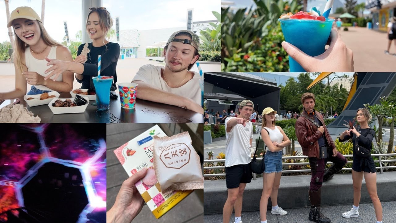 Tornado In Epcot Again? | New Snacks | Cosmic Rewind | Emma and Rob
