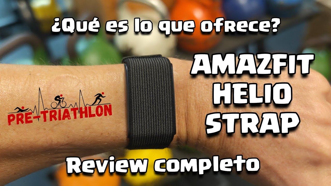 AMAZFIT HELIO STRAP ✅ Review completo!