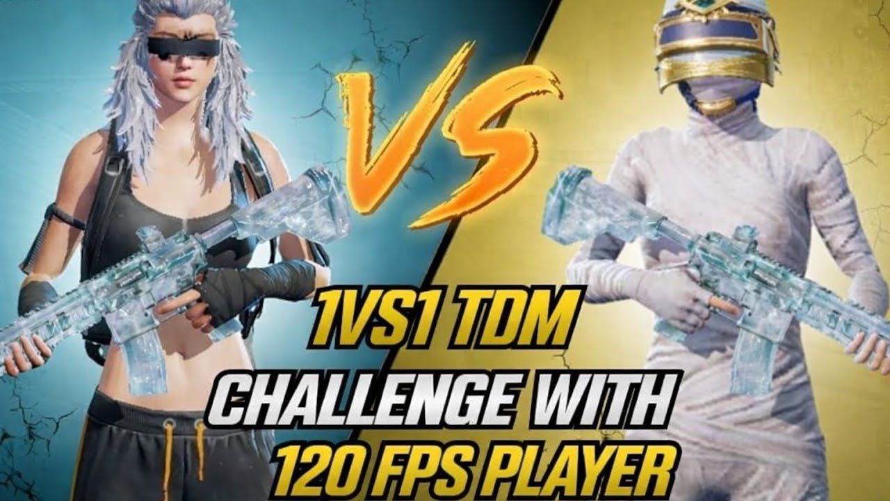 1v1 TDM challenge with 120 FPS PRO PLAYER| BGMI #pubgclutches #mobilegame #pubgmobile #pubgm 