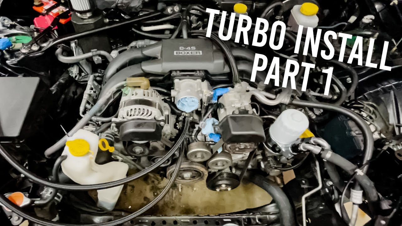 FRS GT86 BRZ Turbo Kit Install EP1 - Engine Prep!
