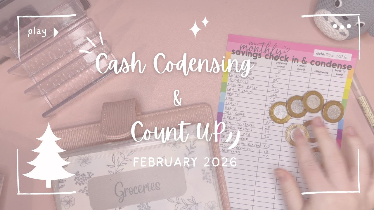 Cash Condensing & What's in my Binders February 2026  | UK Cash Stuffing