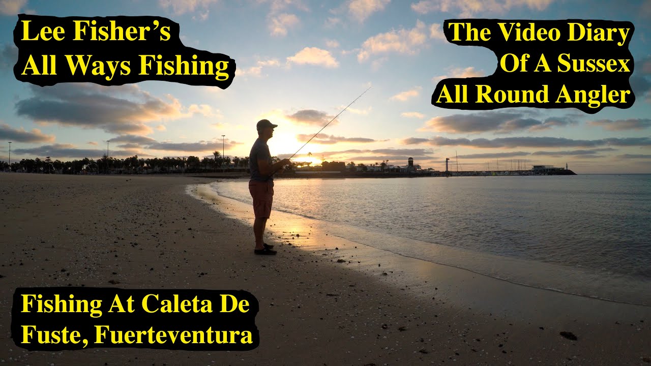 Fishing At Caleta De Fuste, Fuerteventura
