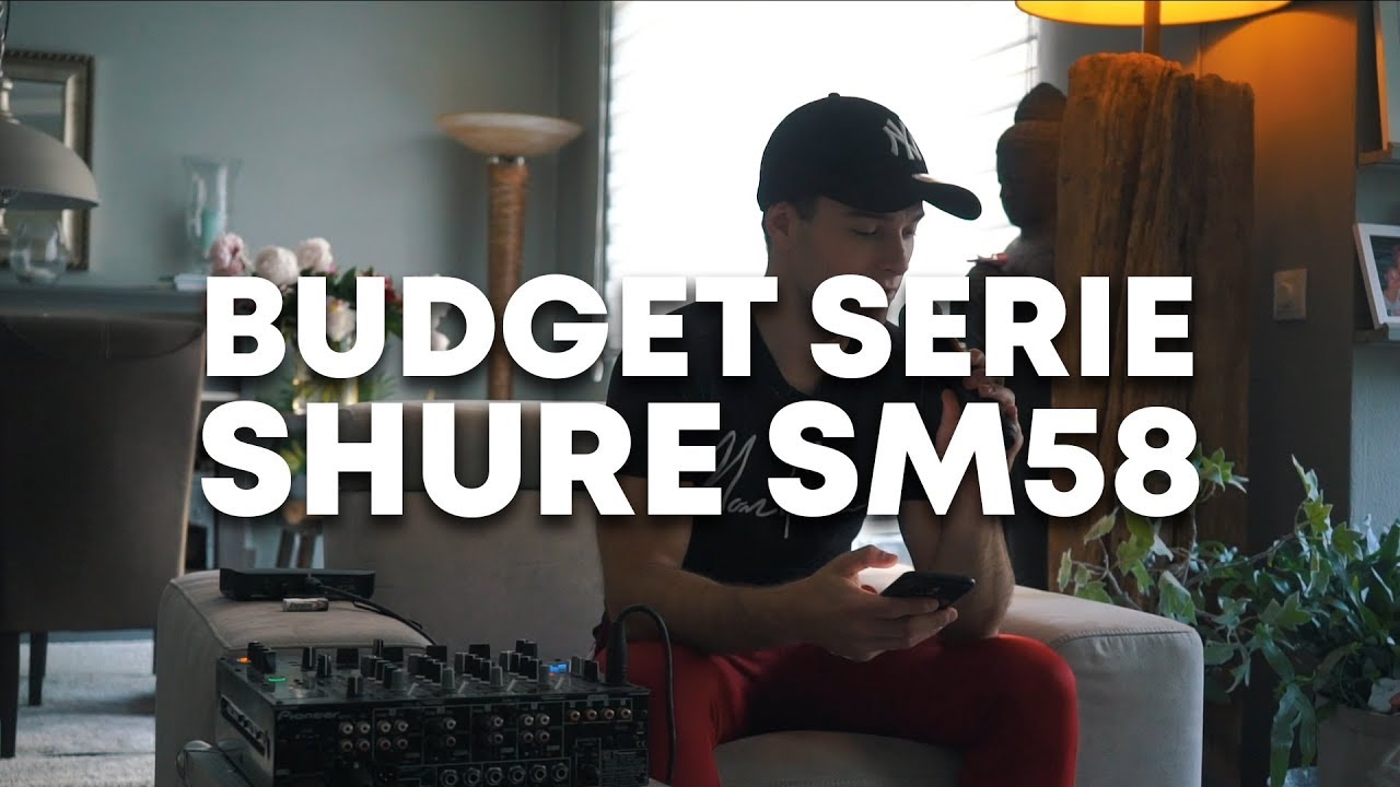 Shure SM58 draadloze microfoon! | BudgetSerie