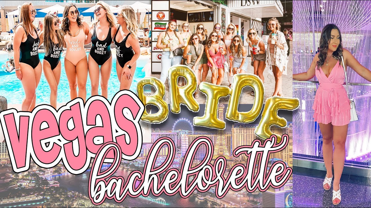 LAS VEGAS BACHELORETTE VLOG & ITINERARY