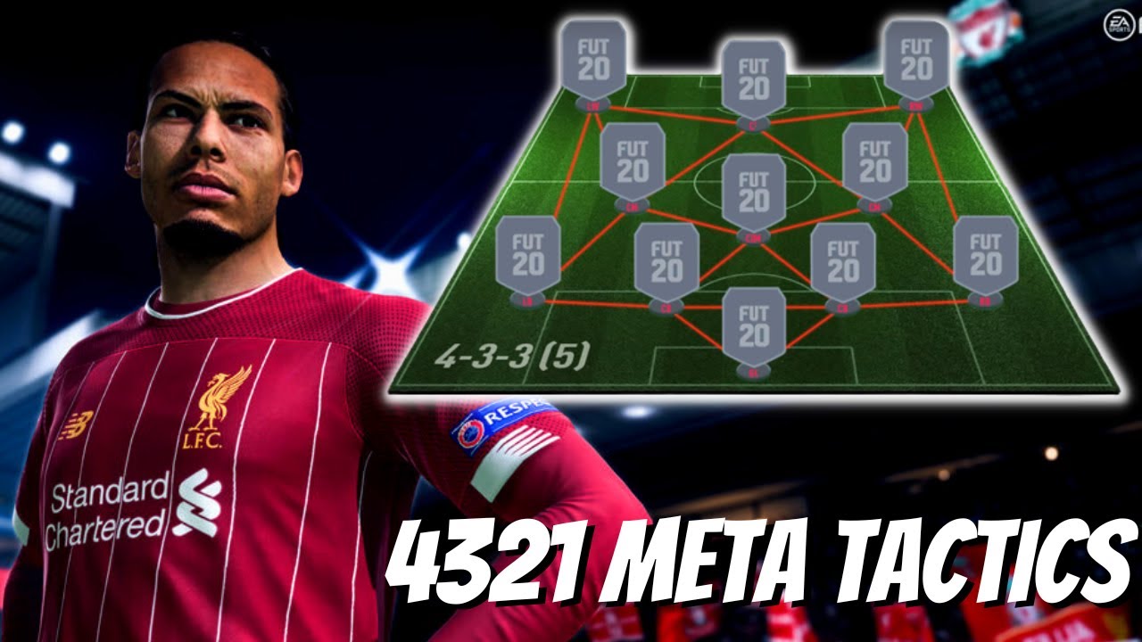 Fifa 22 4-3-2-1 Custom META Tactics 4321 Formation