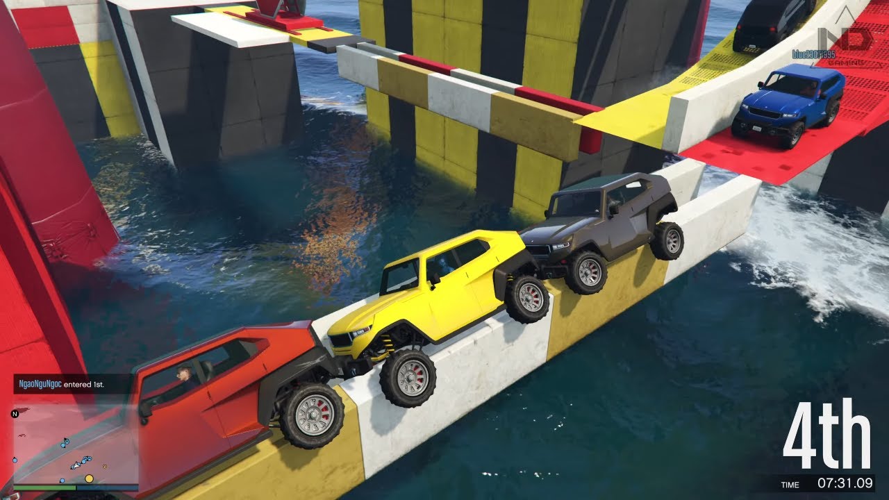 [LIVE] GTA 5 Online Parkour Cùng ND Team