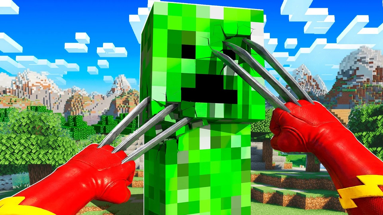 Destroying Creepers With Wolverine Claws
