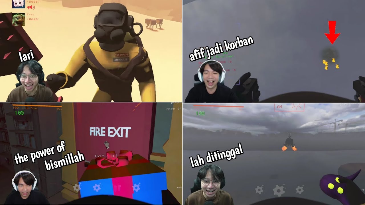Mana Yang Paling Kocak? | Kompilasi Momen Kocak Miawaug, Afif, Hans dan Epun Di Game Lethal Company