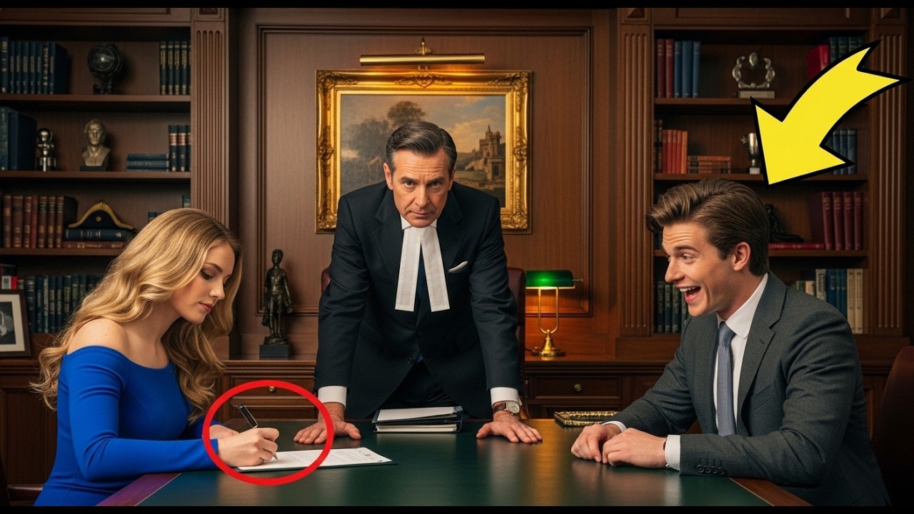 Firmó los papeles de divorcio sin mirar – minutos después, estaba junto a un multimillonario.