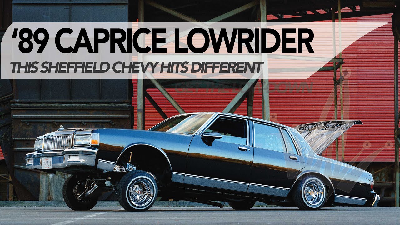 1989 Chevrolet CAPRICE LOWRIDER feature - Forged From Flake 4K