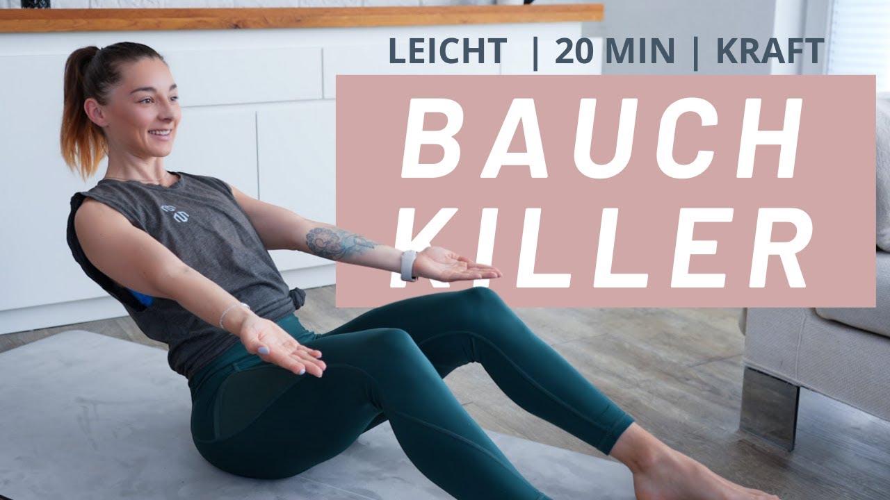 Bauch Killer | Bauch & Rücken Workout | auf Musik | 20 Min. | kein Equipment