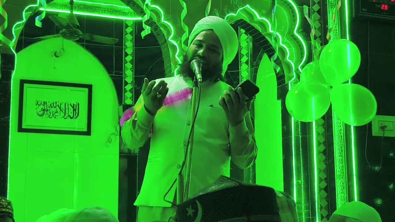 New alwida ramzan Kalam khaksaar Saddam Husain Madari JAMA masjid majhola Uttrakhand 