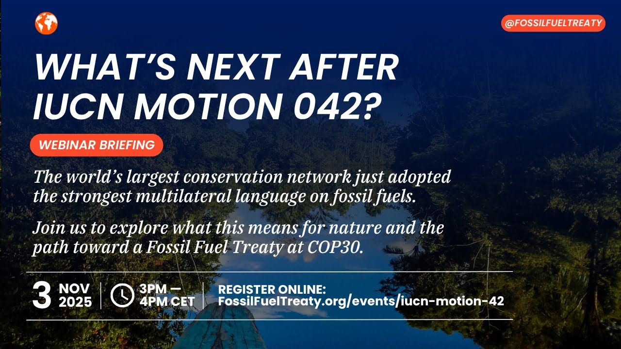 What’s next after IUCN Motion 042?