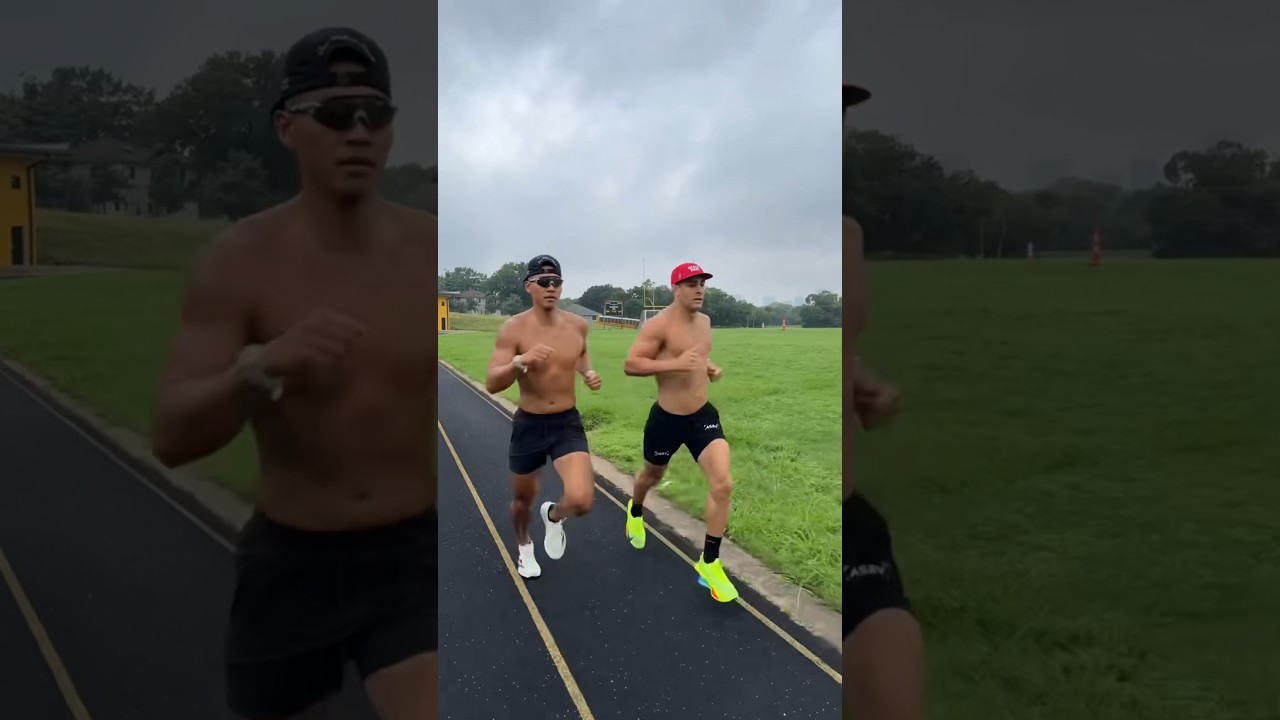 Sub 5 minute mile with Matt Choi pacing me. 