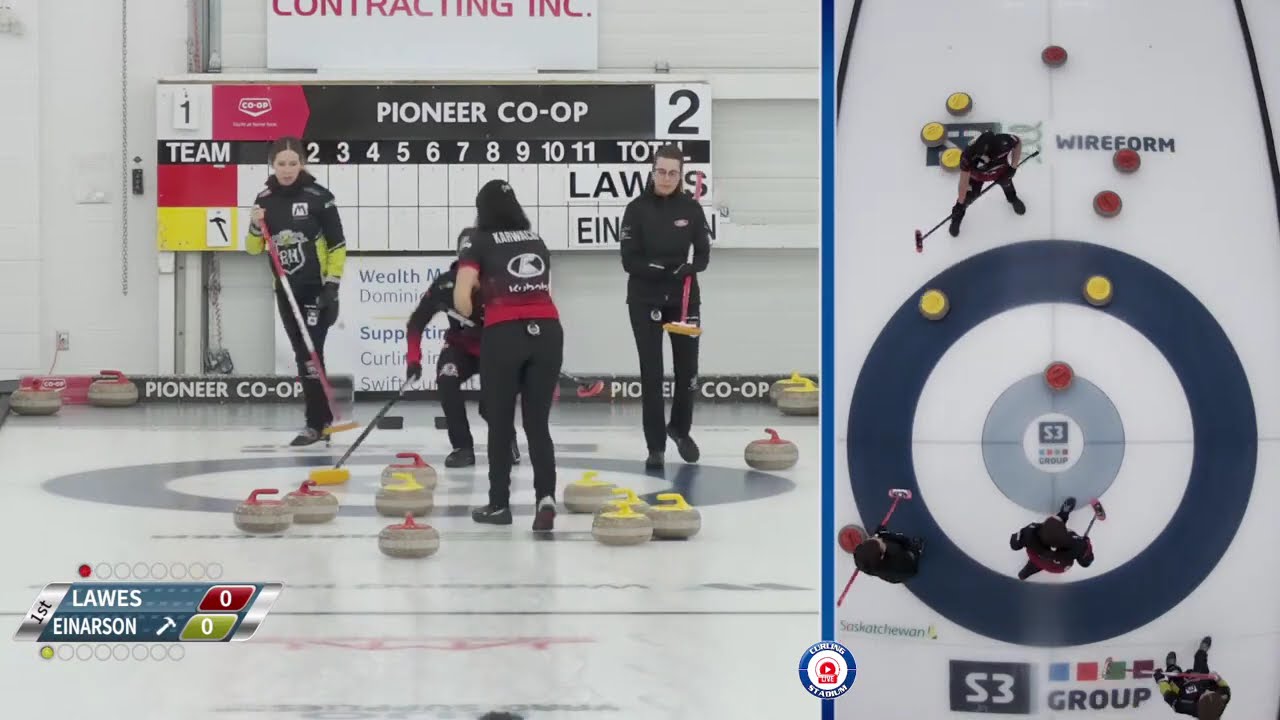 FEATURE  Kerri Einarson vs  Kaitlyn Lawes   Draw 12   RBC Dominion Securities Western Showdown XCM