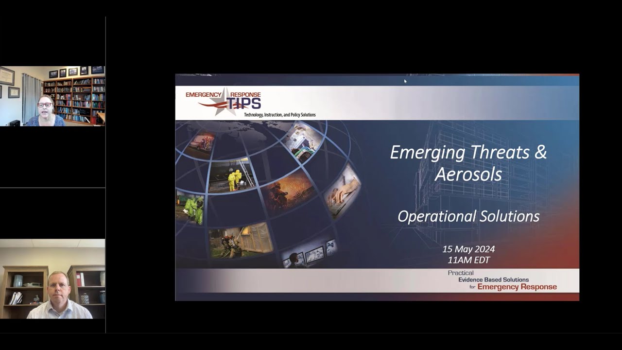 Webinar 10 Emerging Threats & Aerosols - Operational Solutions