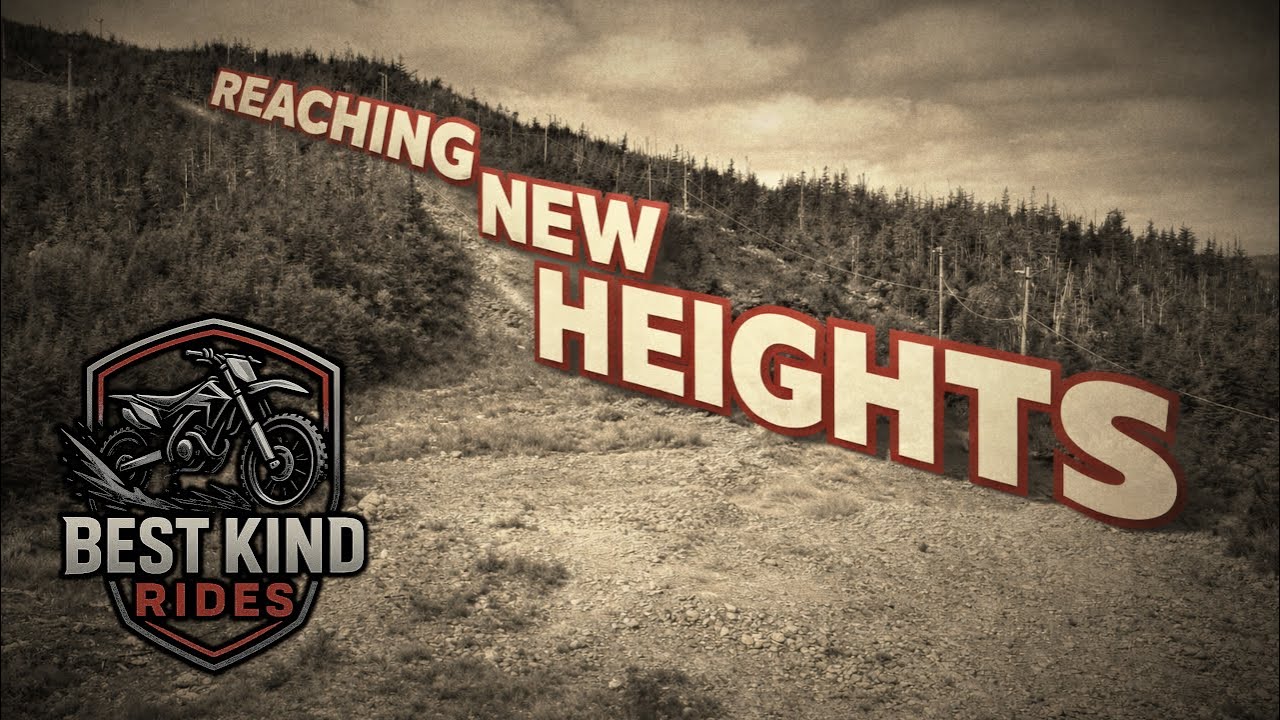 Newfoundland Trailway Adventure Part 4: Riding a Dirt Bike up White Hills in Newfoundland