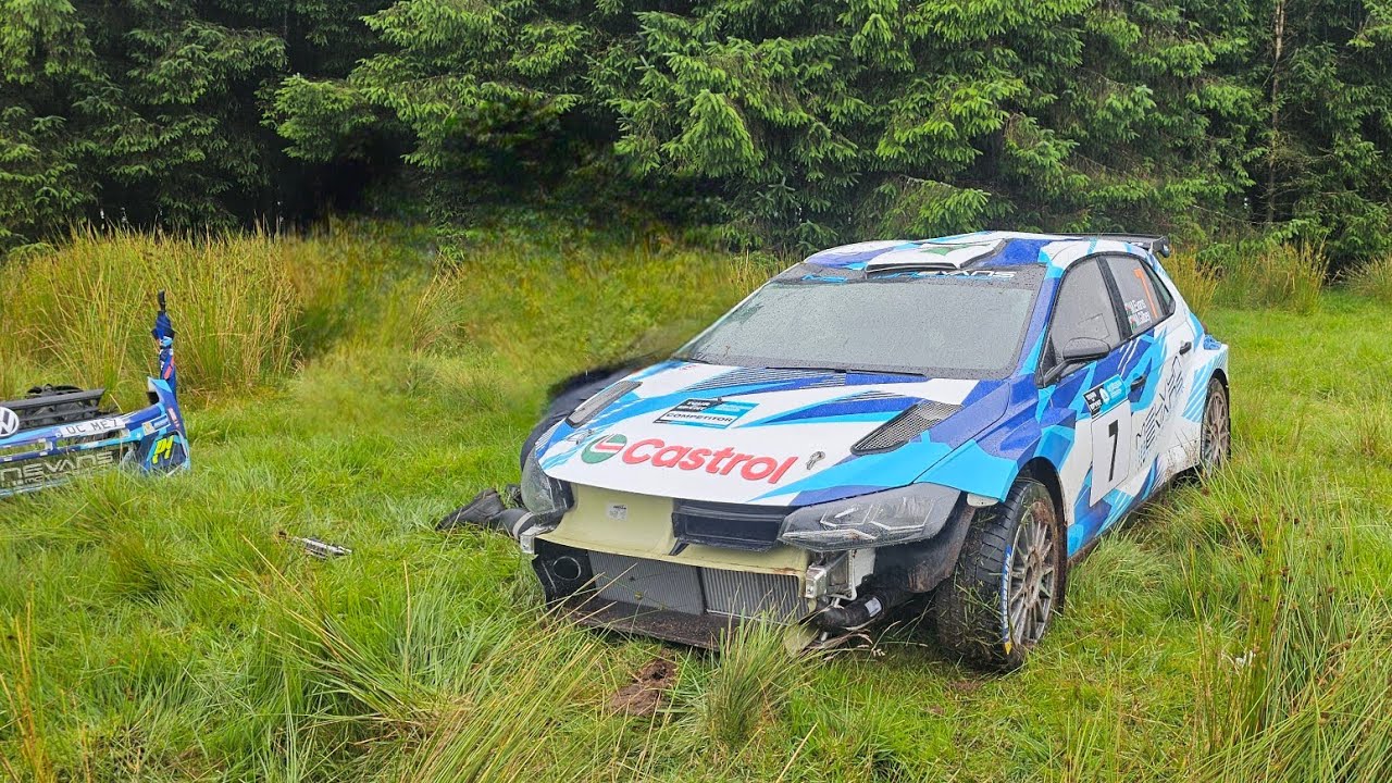 MISTAKES and ACTION  / Tour of Epynt rally 2024