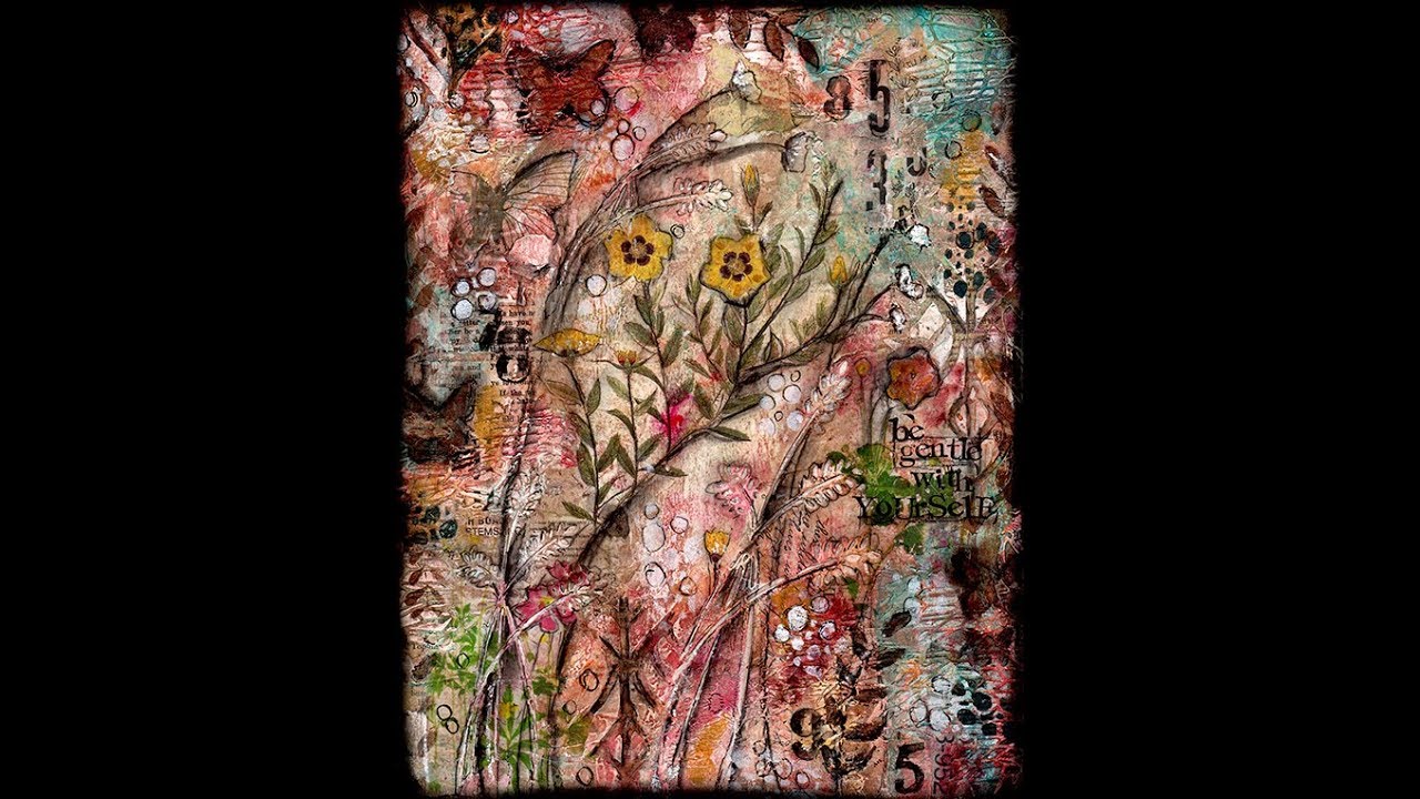 Why I mixed gesso and modeling paste Sunday inspiration 9 9 18 final