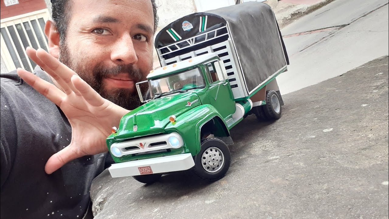 camión  a Escala  FORD 56  || REPLI-CART