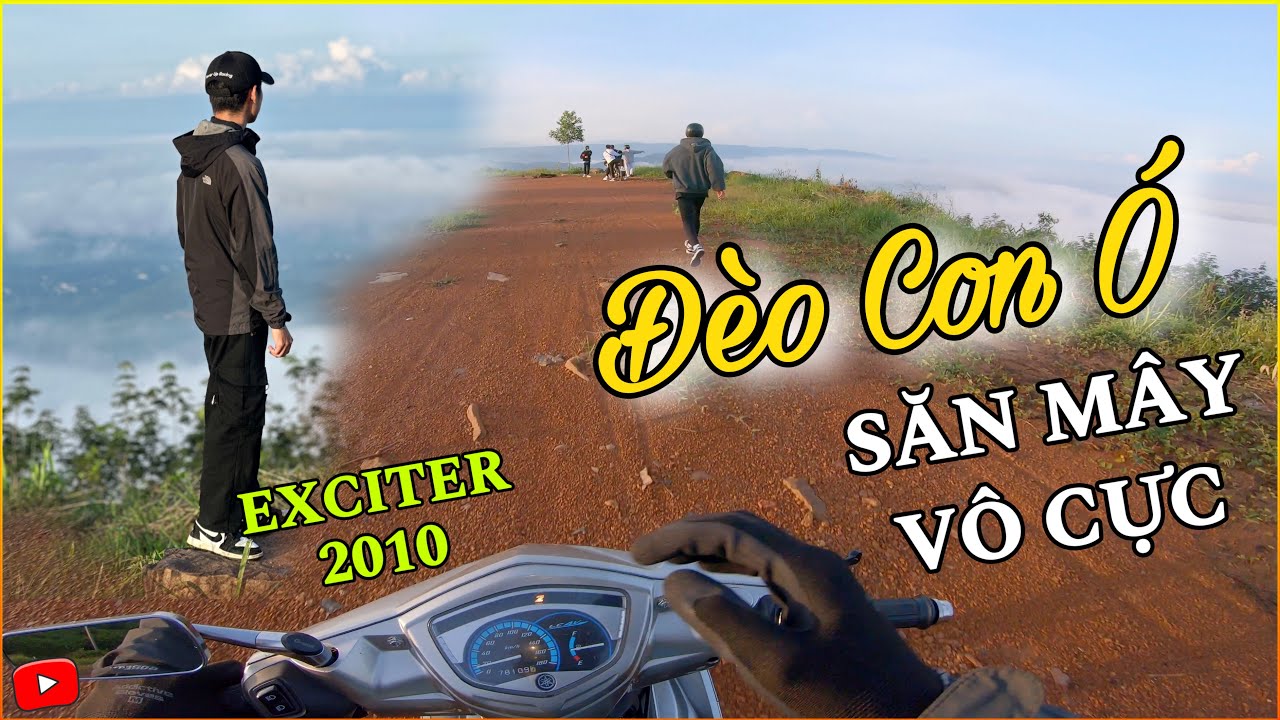 Exciter 2010 Tour Chinh Phục Đèo Con Ó - Phát Hiện Địa Điểm Săn Mây Lâm Đồng Cực Tê! | Phong Nè TV