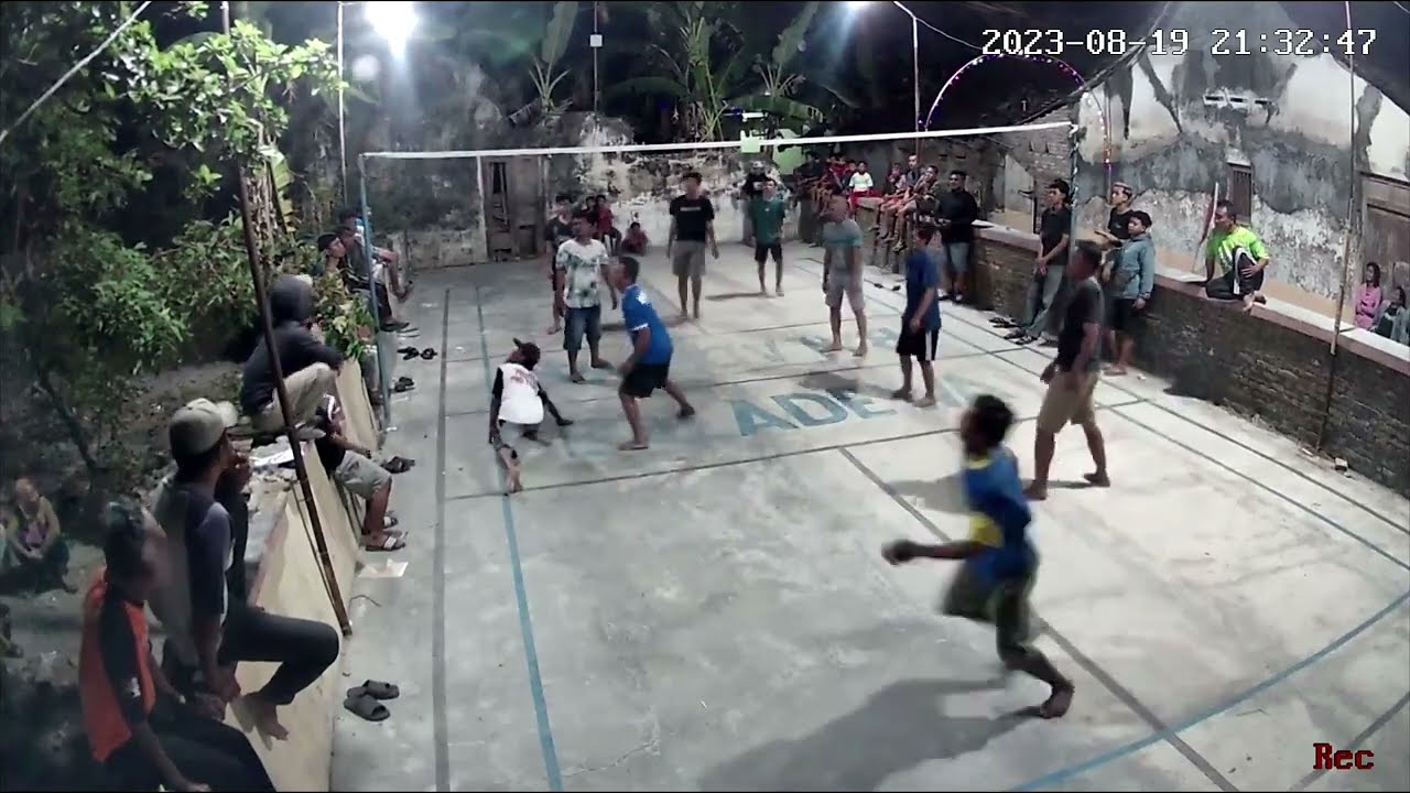 Review Hasil Rekaman Kamera CCTV V380 Q10 Malam - Volly Kampung