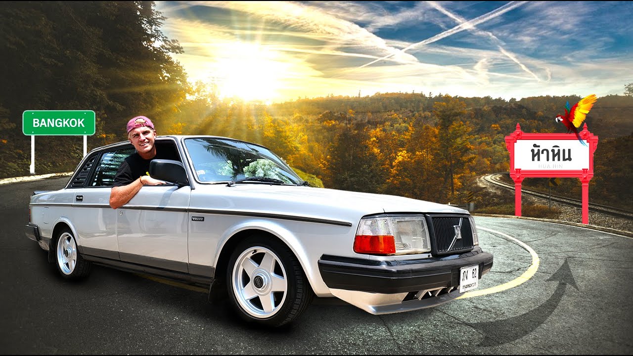 Kör min VOLVO 240 genom Thailand! Del 1 (Bangkok-Hua Hin)