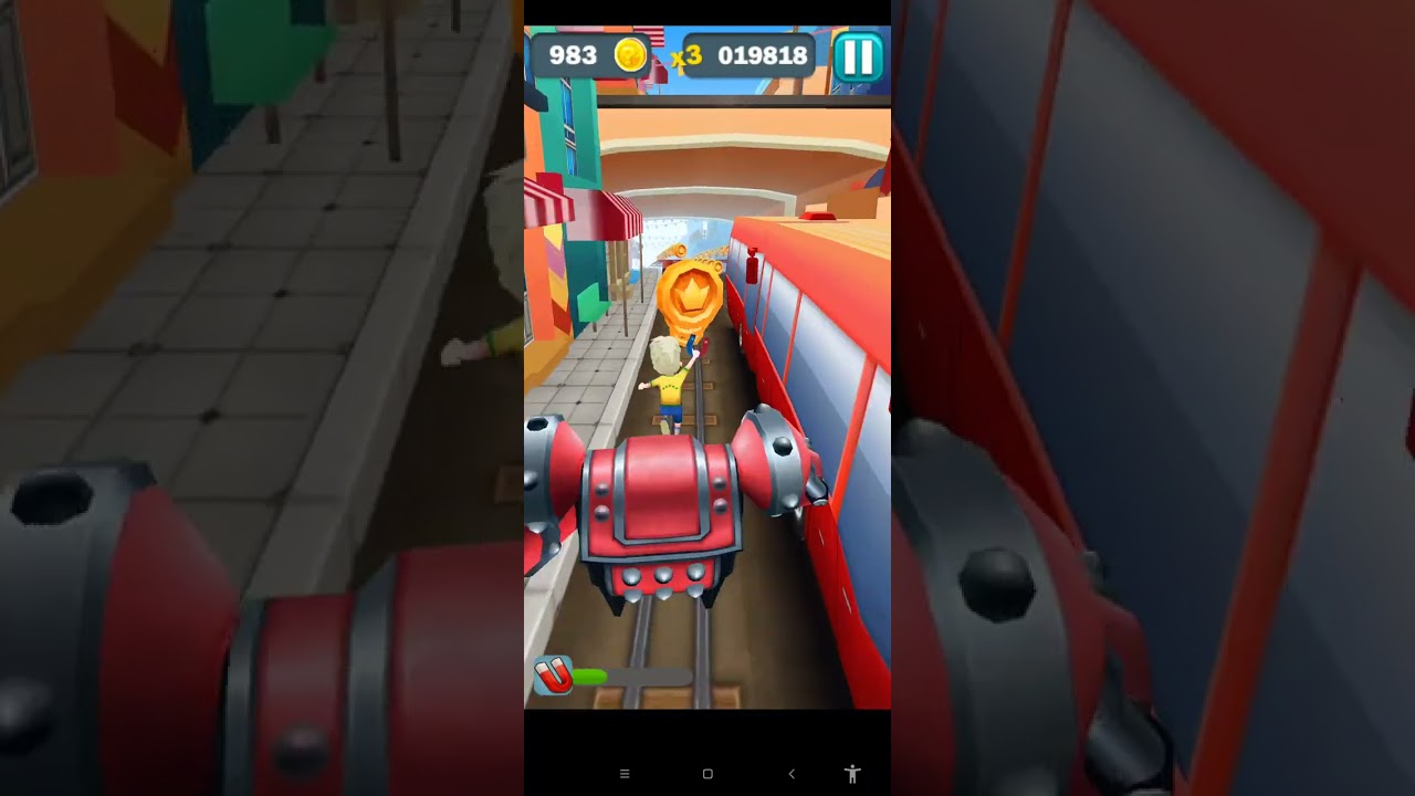 Subway runner New update 2 🛤️🎄🏢