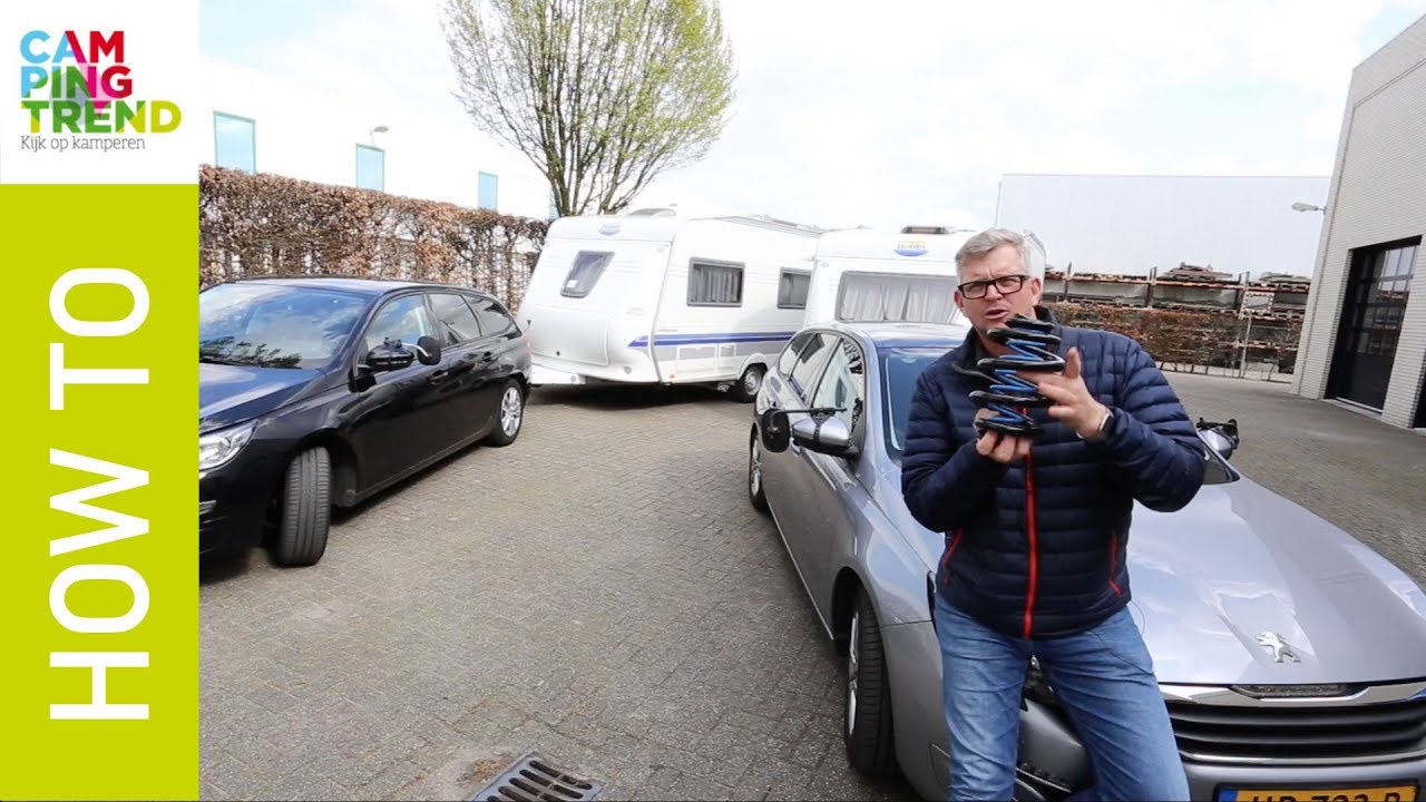 Een doorgezakte auto bij het trekken van de caravan? Wij bekijken hulpveren voor caravantrekkers.