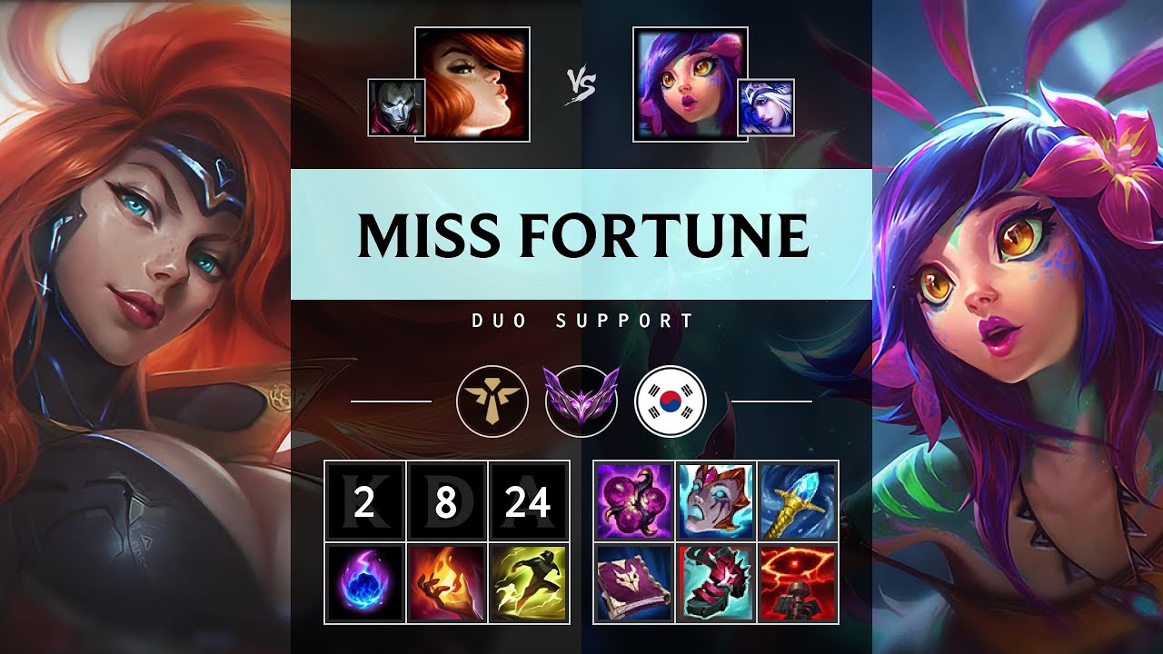 Miss Fortune Support vs Neeko - KR Master Patch 25.20