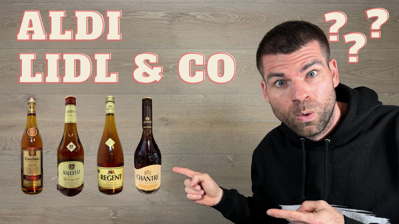 How good is cheap Brandy from ALDI, LIDL, REWE and PENNY? | The quality check (E)