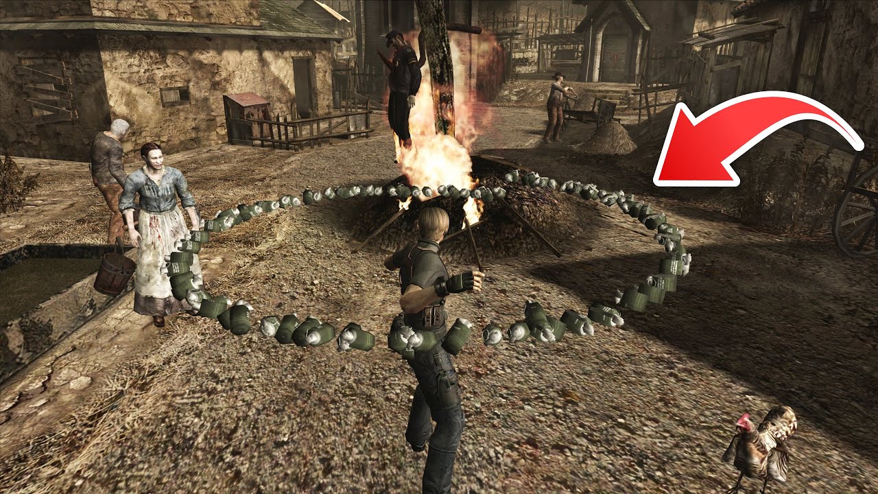 What If You Increase the Grenade’s Firing Speed by 1000x? - Resident Evil 4
