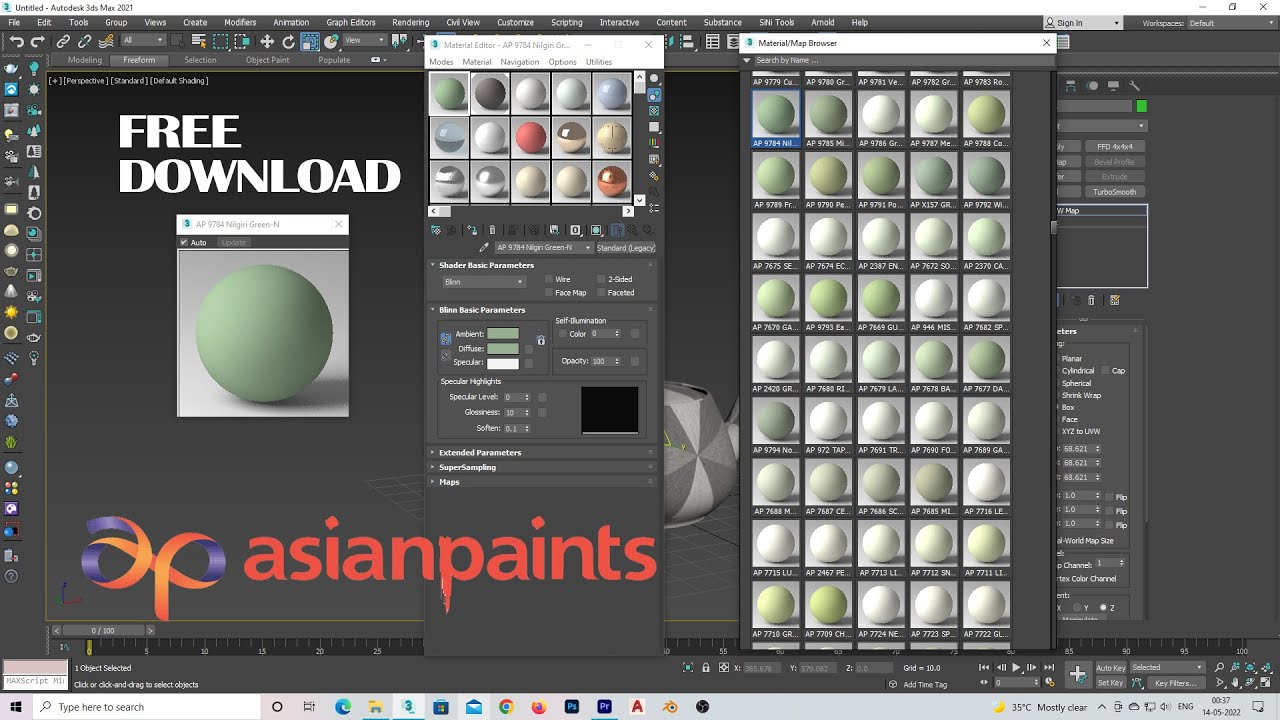 Asian Paints Material Library | #3dsMax | Free download | @asianpaints