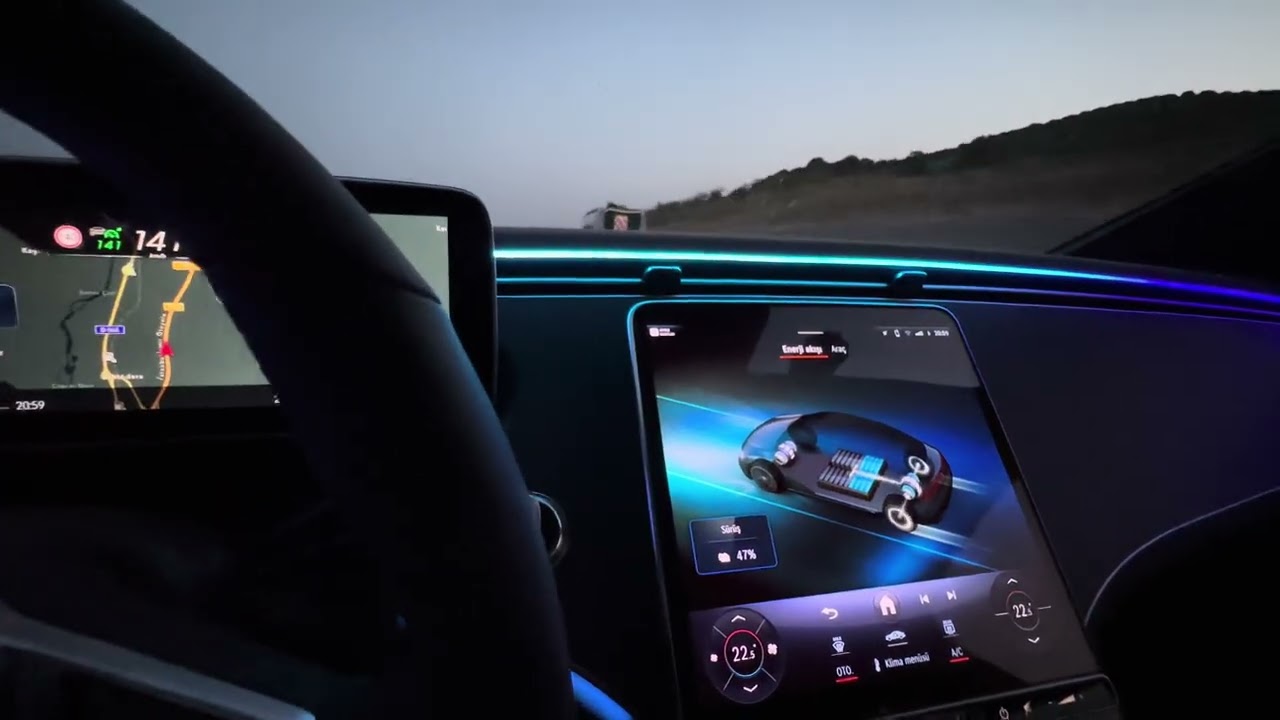 Mercedes-Benz EQE 350 4 Matic | Tek Şarjla Istanbul-Balıkesir Uzun Yol Tecrübe