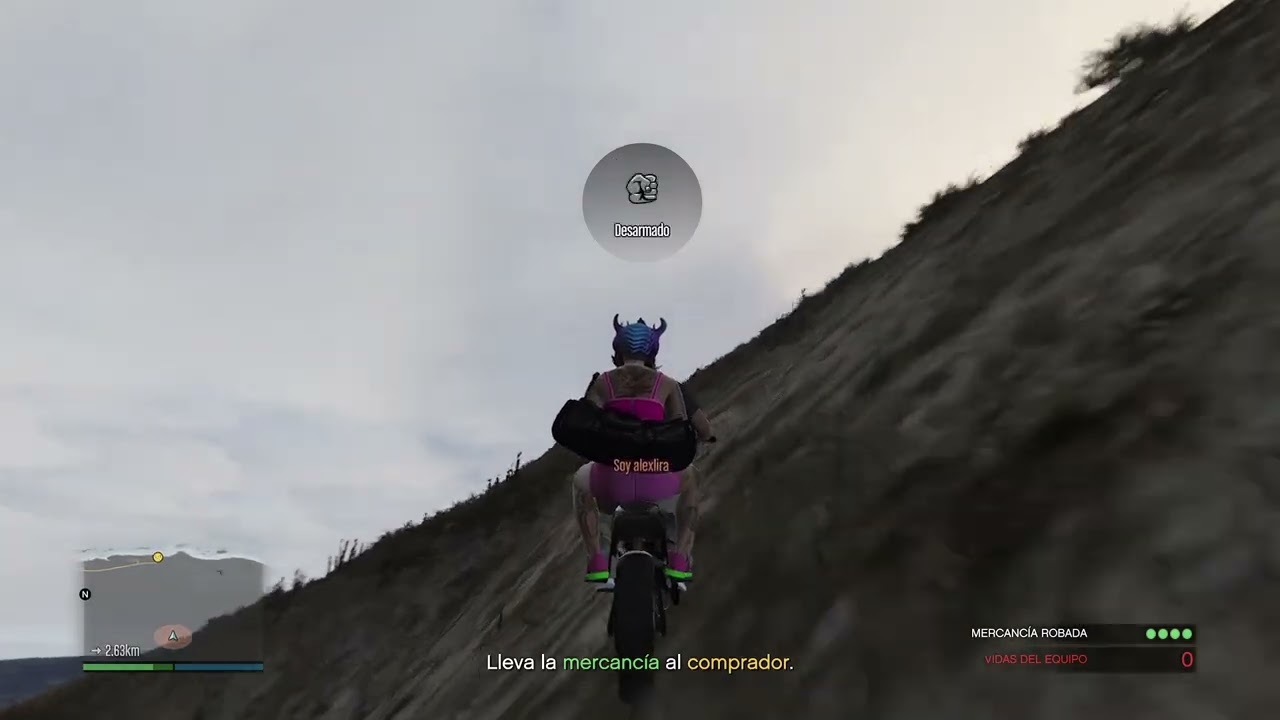 Entregando mercancía en las montañas #gta #gtaonline #sunset #asmr 