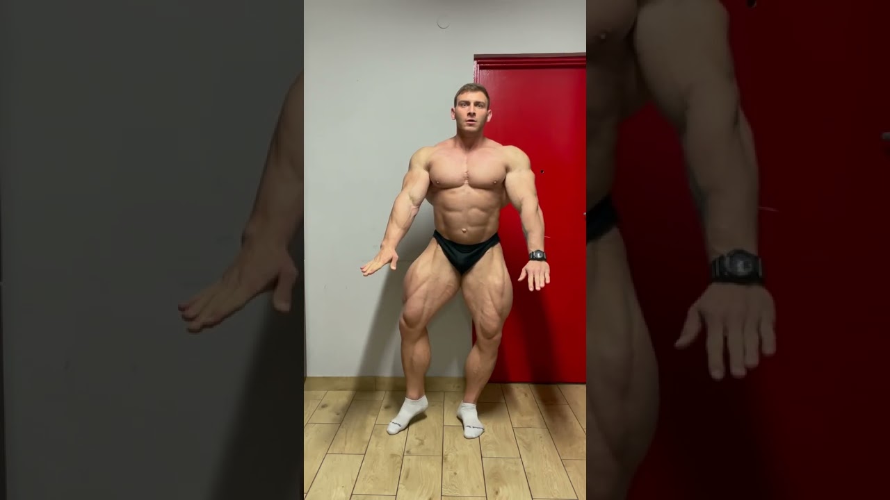 Krystian Wolski posing