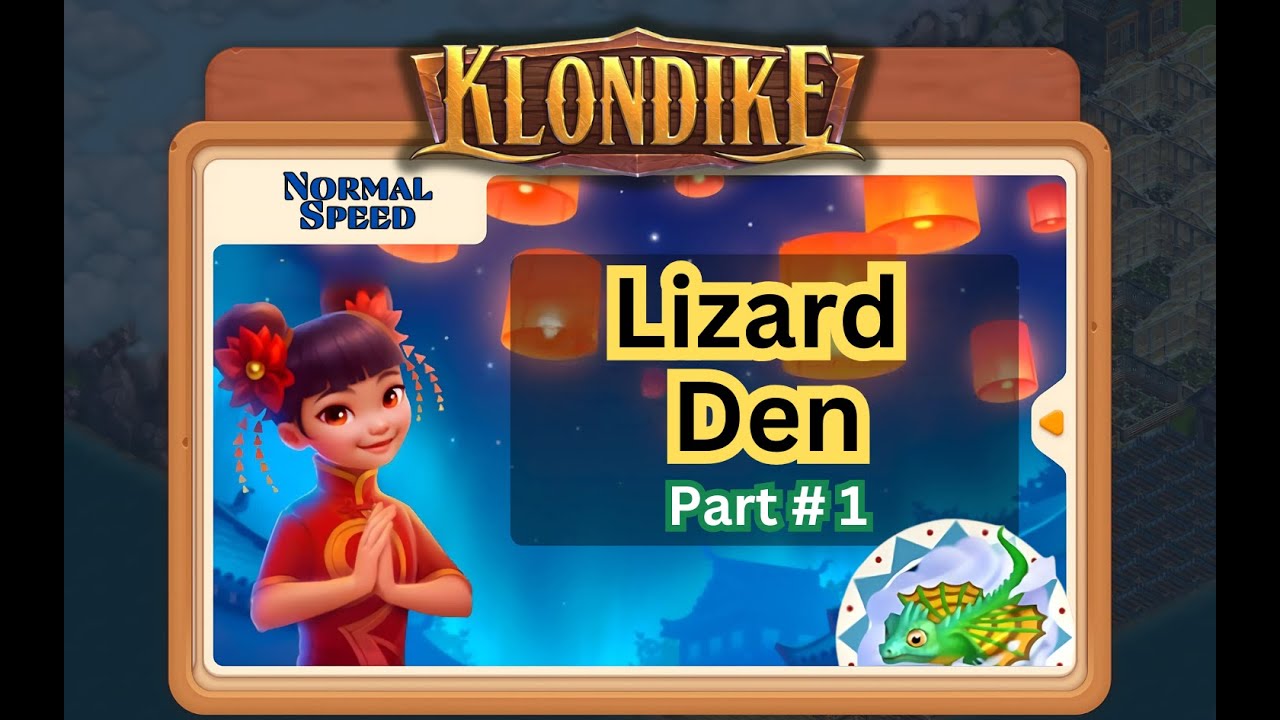 Lizard Den, Part #1 of 4. Klondike Adventures (Feb 2024)
