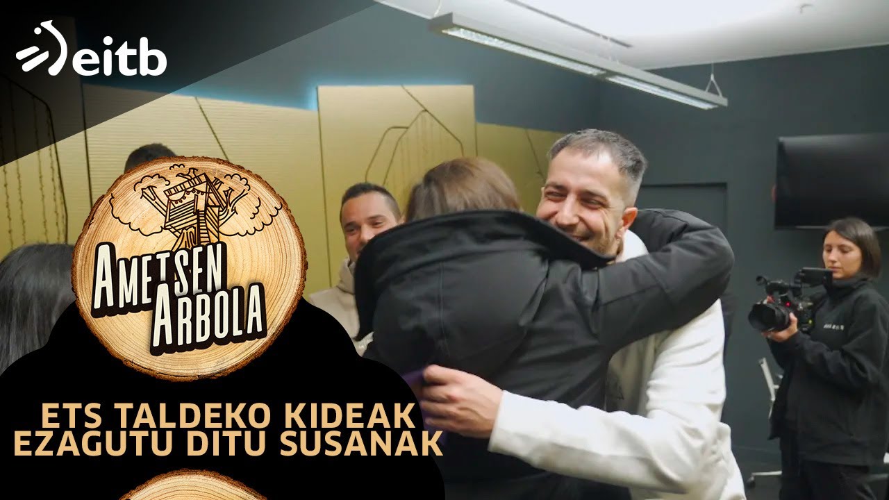 ETS taldeko kideak ezagutu ditu Susanak, Uxue alabaren ametsa betez