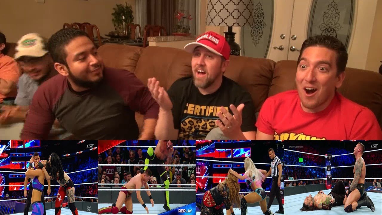 BackLash 2018 Reaction! Hugger Riot/Miz vs. Seth/Bully vs. Bliss/RKO vs. Brother Nero! Part 1 Of 2