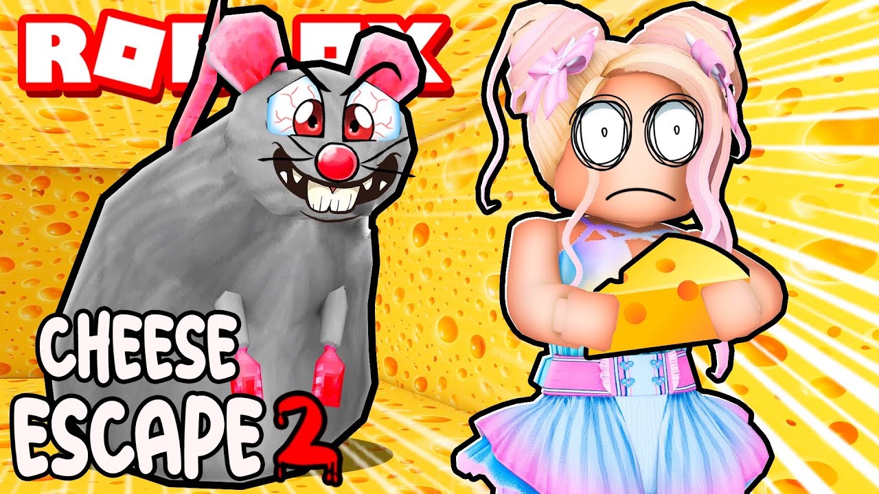 Die HORROR RATTE VERFOLGT mich! Roblox Cheese Escape 2