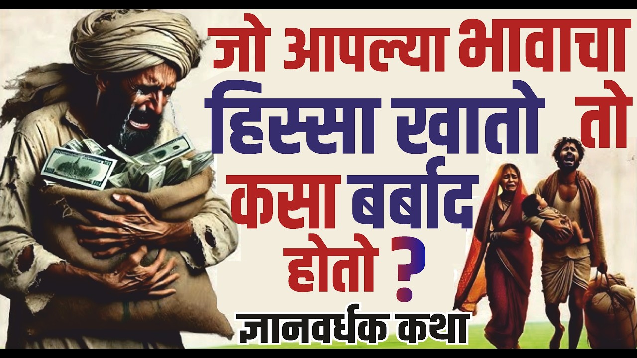 दोन भावांची कथा! भीक मागा, परंतु भावाचा हिस्सा कधीच चोरू नका, ज्ञानवर्धक कथा | story of two brothers