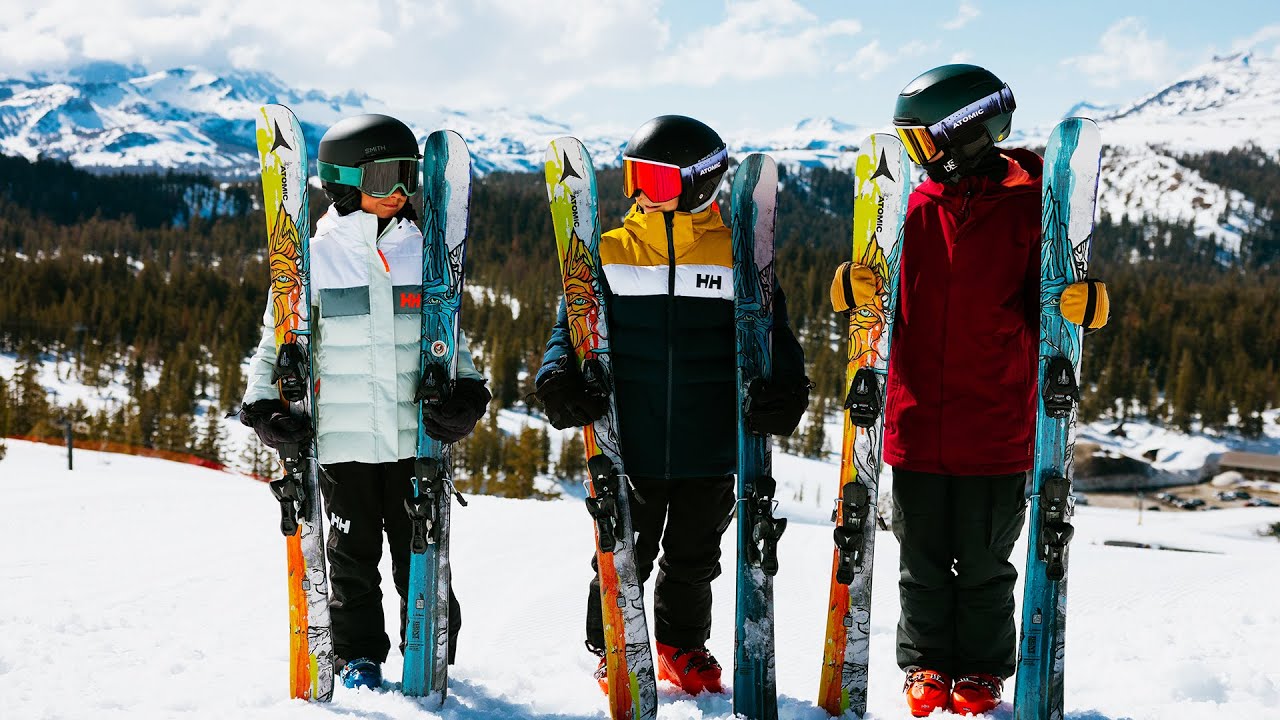 The one and only ski for kids: Bent Mini
